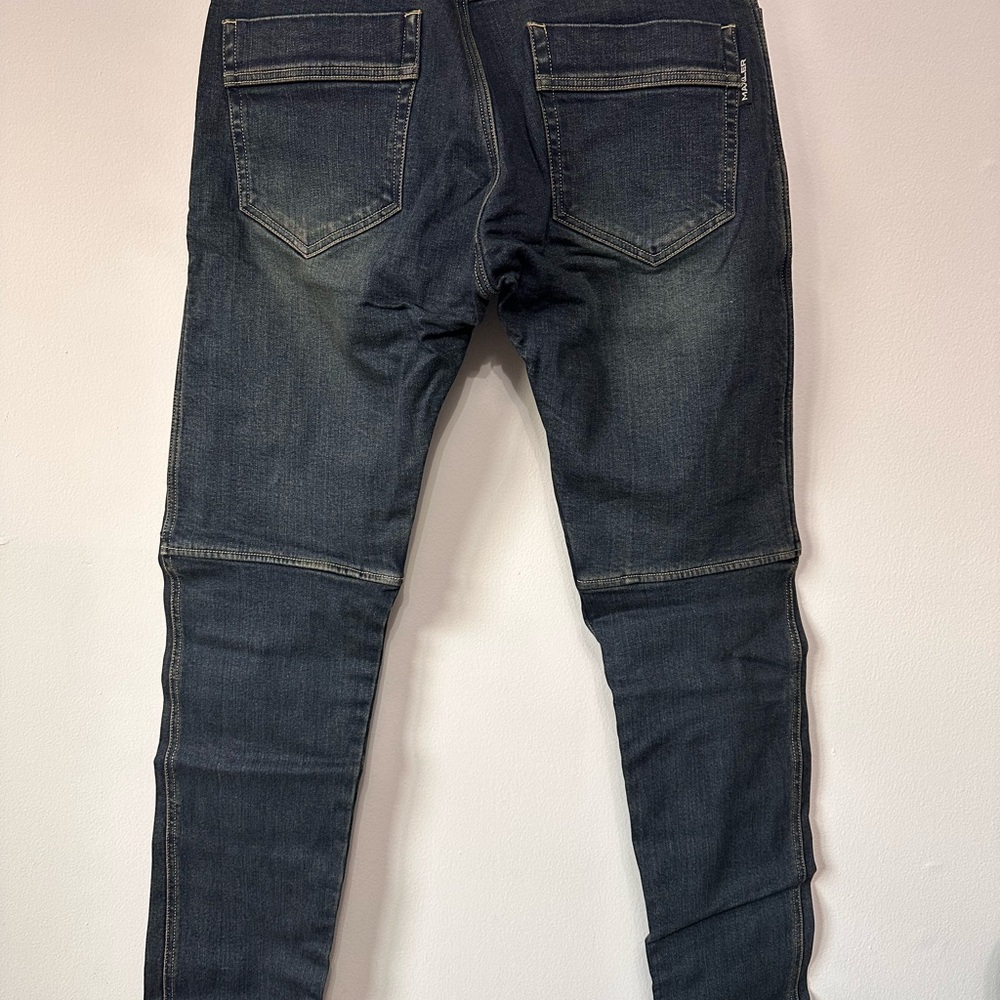 MAXLER JEANS Men's Dark Blue Jeans Riding Jeans, Motorcycle! NWT! Size 36. - Picture 5 of 8
